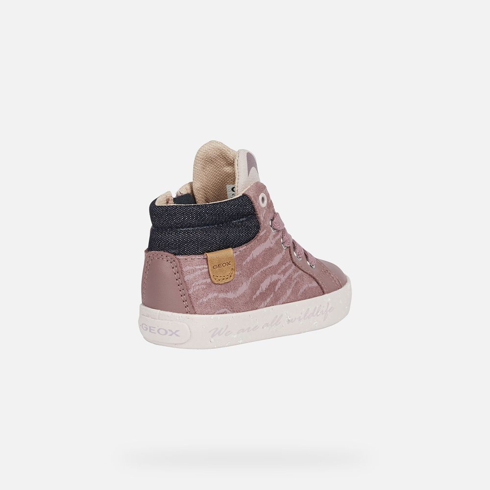 Basket Geox Kilwi Girl - Rose - Bebe 210673-GEJ